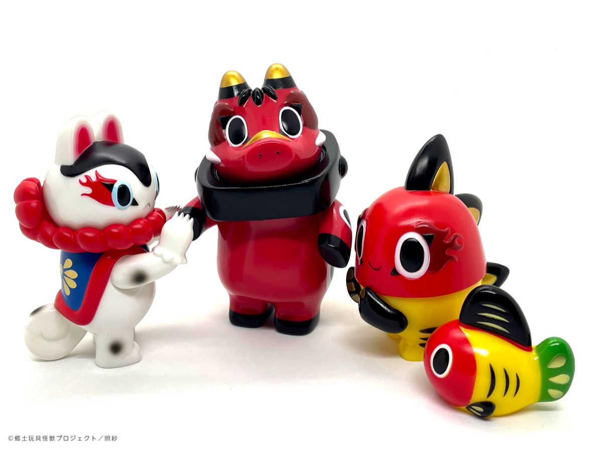 せりのりかソフビ 海獣サンディ＆ロッキー そそっかしい 怪獣アイシー