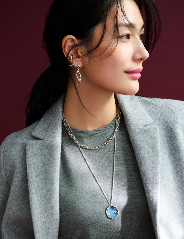 シェル カラーストーン リバーシブルピアス（VBMA3644__DJ）｜ピアス｜ヴァンドームブティック（VENDOME  BOUTIQUE）【アクセサリー公式通販】