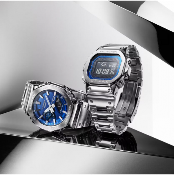 4月6日発売！ブルーが美しいG-SHOCK フルメタルシリーズ | 時計売場［セイコー・カシオ］ | 大丸京都店公式 SHOP BLOG